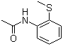 structure of CAS# 6310-41-4, N-Acetyl-2-(methylthio)aniline