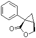 structure of CAS# 63106-93-4, (1S,5R)-1-苯基-3-氧杂双环[3.1.0]己-2-酮