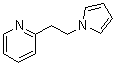 CAS 登录号：6311-84-8, 2-[2-(1H-吡咯-1-基)乙基]吡啶