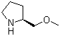structure of CAS# 63126-47-6, (S)-(+)-2-(Methoxymethyl)pyrrolidine