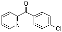 structure of CAS# 6318-51-0, (4-氯苯基)(2-吡啶基)甲酮