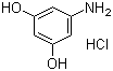 structure of CAS# 6318-56-5, 5-氨基-1,3-苯二醇盐酸盐
