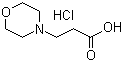 CAS 登录号：6319-95-5, 3-(吗啉-4-基)丙酸盐酸盐