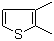2,3-二甲基噻吩分子结构 (CAS 632-16-6)