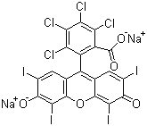 structure of CAS# 632-69-9, Acid Red 94
