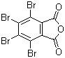 四溴苯酐分子结构 (CAS 632-79-1)
