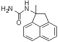 CAS 登录号：6321-51-3, (1,2-二氢-1-甲基-1-苊基)脲