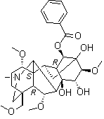 CAS # 63238-66-4, Benzoylhypaconine