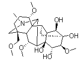 CAS 登录号：63238-68-6, 次乌头原碱