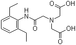 CAS # 63245-28-3, Etifenin, N-(2,6-Diethylphenylcarbamoylmethyl)iminodiacetic acid