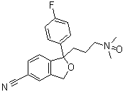 CAS 登录号：63284-72-0, 西酞普兰 N-氧化物