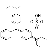 CAS # 633-03-4, Basic Green 1, C.I. 42040, Ethyl Green, Brilliant Green, [4-[4-(Diethylamino)benzhydrylene]cyclohexa-2,5-dien-1-ylidene]diethylammonium hydrogen sulphate