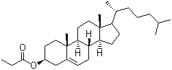 CAS 登录号：633-31-8, 胆甾烯基丙酸酯, 胆甾醇丙酸酯