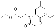 CAS # 6333-53-5, N-Acetyl-N-(2-carboxyethyl)-L-leucine diethyl ester, NSC 15859