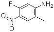 structure of CAS# 633327-50-1, 5-Fluoro-2-methyl-4-nitroaniline