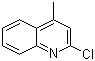 CAS # 634-47-9, 2-Chloro-4-methylquinoline, 2-Chlorolepidine