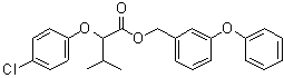 CAS 登录号：63402-73-3, 2-(4-氯苯氧基)-3-甲基丁酸(3-苯氧基苯基)甲基酯