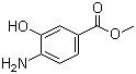 structure of CAS# 63435-16-5, 4-氨基-3-羟基苯甲酸甲酯