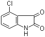 structure of CAS# 6344-05-4, 4-Chloroisatin