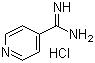 CAS 登录号：6345-27-3, 吡啶-4-甲脒盐酸盐
