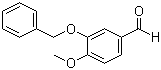 CAS 登录号：6346-05-0, 3-苄氧基-4-甲氧基苯甲醛