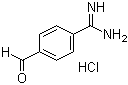 structure of CAS# 63476-93-7, 4-甲酰基苯甲脒盐酸盐