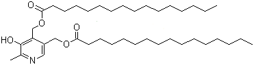 structure of CAS# 635-38-1, Pyridoxine dipalmitate