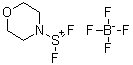 structure of CAS# 63517-33-9, Difluoro-4-morpholinylsulfonium tetrafluoroborate