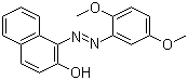 structure of CAS# 6358-53-8, 溶剂红 80