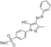 structure of CAS# 6359-82-6, Acid Yellow 11