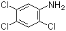 2,4,5-三氯苯胺分子结构 (CAS 636-30-6)