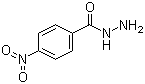 structure of CAS# 636-97-5, 4-Nitrobenzoylhydrazine
