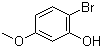 structure of CAS# 63604-94-4, 2-溴-5-甲氧基苯酚
