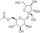 structure of CAS# 63648-81-7, 蔗糖-6-乙酯