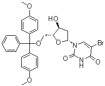 CAS # 63660-21-9, 5'-O-[Bis(4-methoxyphenyl)phenylmethyl]-5-bromo-2'-deoxyuridine