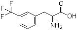 structure of CAS# 63701-37-1, 3-三氟甲基-DL-苯丙氨酸