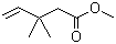 structure of CAS# 63721-05-1, Methyl 3,3-dimethylpent-4-enoate
