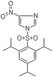 structure of CAS# 63734-76-9, 4-硝基-1-[[2,4,6-三(异丙基)苯基]磺酰基]-1H-咪唑