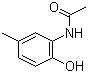 structure of CAS# 6375-17-3, 2-Acetamido-4-methylphenol