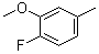 structure of CAS# 63762-78-7, 2-Fluoro-5-methylanisole