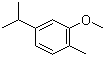 structure of CAS# 6379-73-3, 香芹酚甲醚