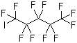 1-碘全氟戊烷分子结构 (CAS 638-79-9)