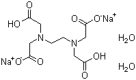 structure of CAS# 6381-92-6, 乙二胺四乙酸二钠盐