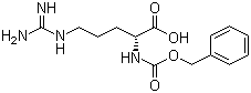 structure of CAS# 6382-93-0, N-苄氧羰基-D-精氨酸