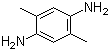 structure of CAS# 6393-01-7, 2,5-Dimethyl-1,4-benzenediamine