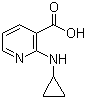 structure of CAS# 639807-18-4, 2-环丙基氨基烟酸