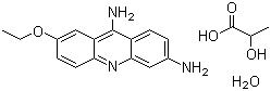 CAS # 6402-23-9, Ethacridine lactate monohydrate, 6,9-Diamino-2-ethoxyacridine DL-lactate monohydrate