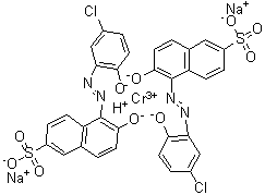 CAS 登录号：6408-02-2, 酸性紫 56