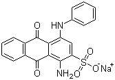structure of CAS# 6408-78-2, 酸性兰 25