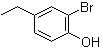 structure of CAS# 64080-15-5, 2-溴-4-乙基苯酚